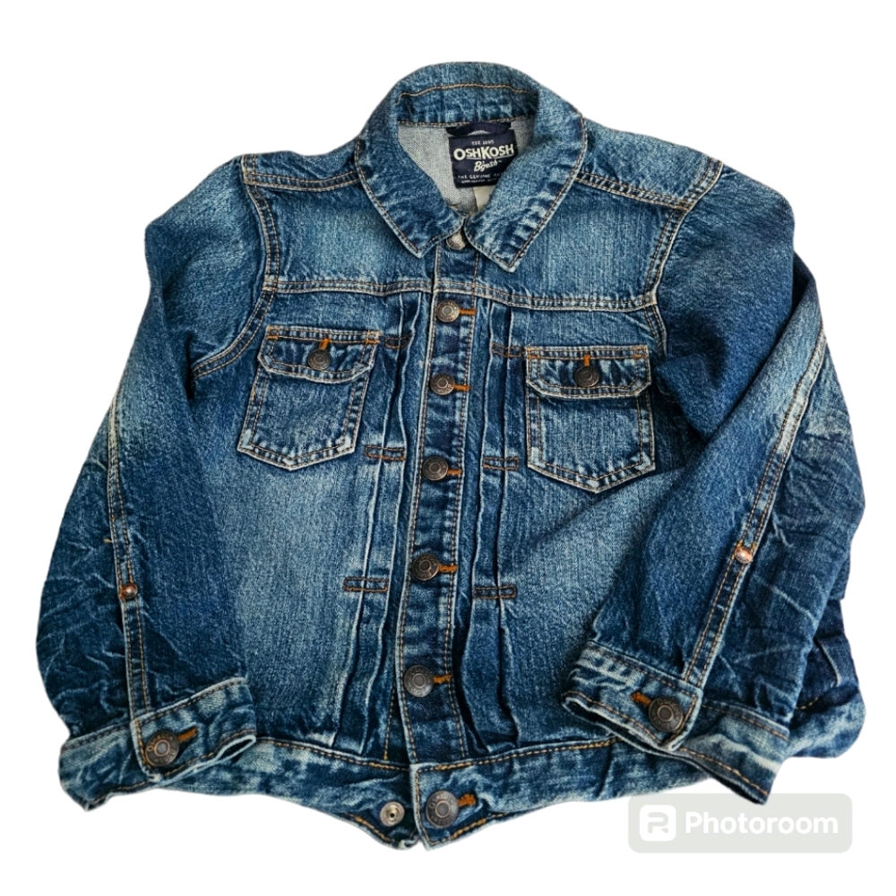 Children's Osh Kosh Jean Jacket Size 8
